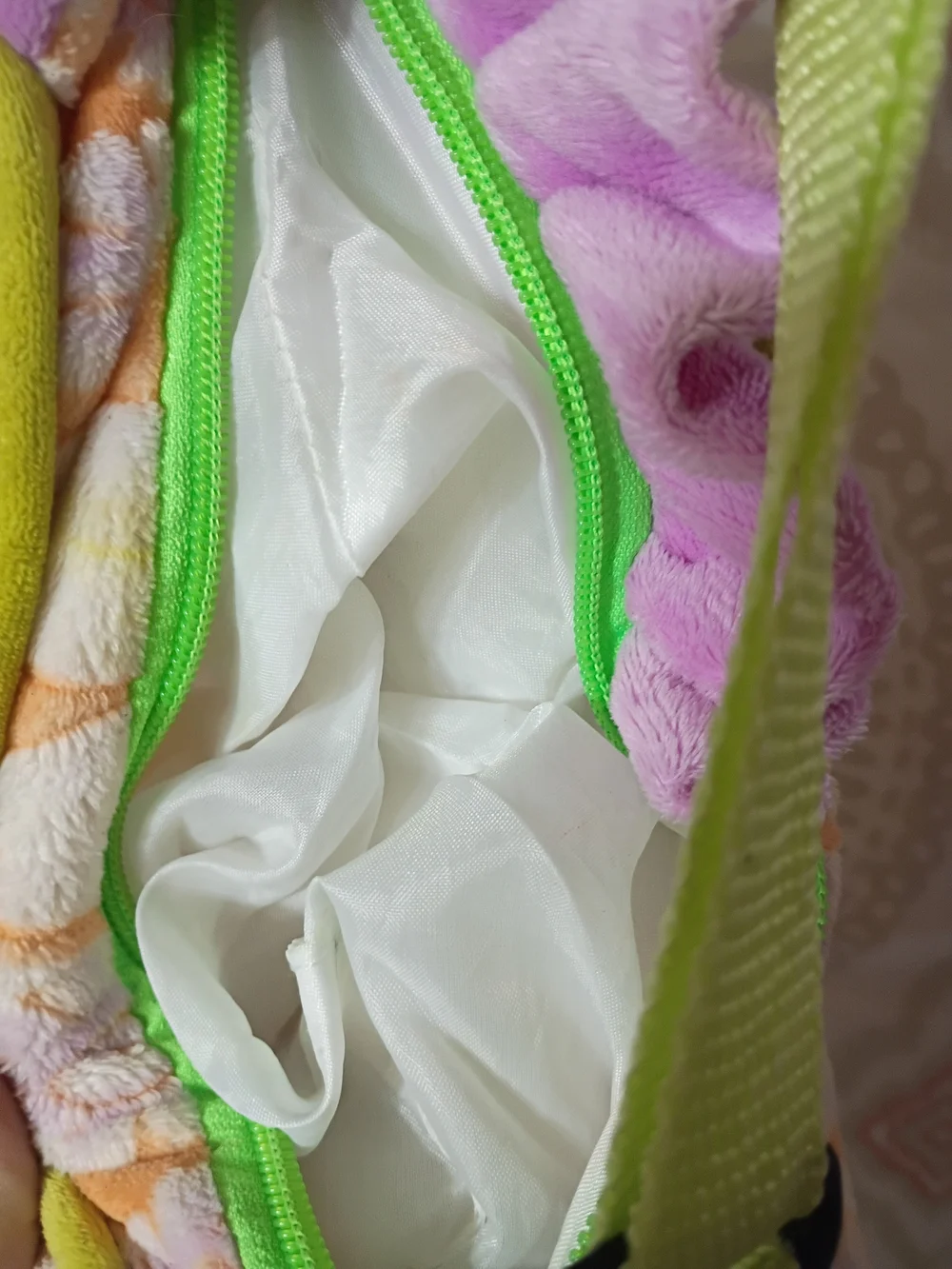 Kellytoy Floral Pony Plush Crossbody Bag - Pink & Yellow